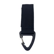 Sleutelhanger keycord klittenband zwart 0006-0651 #