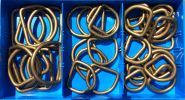 D-ring assortibox à 40st brons