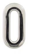 Ovale doorgang/passant 1062 30mm nikkel