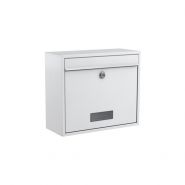 Basi brievenbus BK 900 staal/wit 2170-0662 #