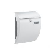 Basi brievenbus BK 2000 staal/wit 2170-2002 #
