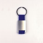 Sleutelhanger Graveerband 0006-0017 blauw #