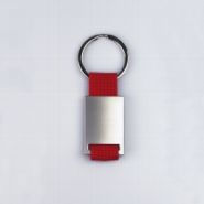 Sleutelhanger Graveerband 0006-0017 rood #