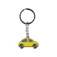 Sleutelhanger 0006-0019 Auto geel #