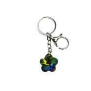 Sleutelhanger 0006-0429 kunstdiamant bloem #