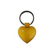 Sleutelhanger 0006-0510 Hart geel #