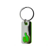 Sleutelhanger 0006-0056 Duimpje groen #