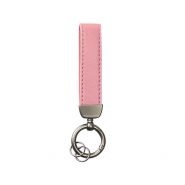 Sleutelhanger 0006-0650 Kunstleer band rose #