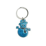 Sleutelhanger Sneeuwpop 0006-0750 blauw (opruiming) #