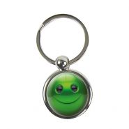 Sleutelhanger 0006-0064 Smiley Chip D5 groen #