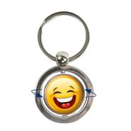 Sleutelhanger 0006-0065 Smiley Twist D1 lachend gezicht #