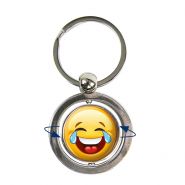 Sleutelhanger 0006-0065 Smiley Twist D2 vreugde tranen #