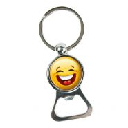 Sleutelhanger 0006-0066 Smiley Opener D1 lachend gezicht #