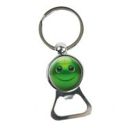 Sleutelhanger 0006-0066 Smiley Opener D5 groen #