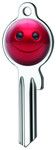 Sleutel smiley U-21D7 "rood" UL050X #