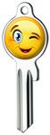 Sleutel smiley U-21D3 "knipoog" UL050X #