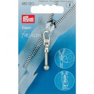 Prym Zipper 482120 nikkel lang "opruiming" #