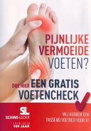 Poster "gratis voetencheck"