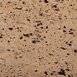Natuurkurk plaatje 3mm