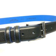 SL Combi ceintuur 35 mm blauw/zwart #