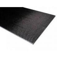 Carbon 2.5mm unidirectioneel plaat à 50x100cm #