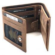 Menzo billfold breed 903 hunter lichtbruin (opruiming) #