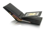 Menzo billfold breed 911 nappa zwart (opruiming) #