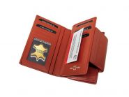 Menzo dames beurs 924 nappa rood (opruiming) #