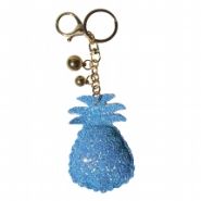 Sleutelhanger Glitter ananas 0417 #