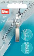 Prym Zipper 482132 nikkel lang