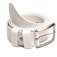 EP ceintuur 35 mm stamponata wit #