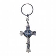 Sleutelhanger Kruis blauw 0006-0576 #