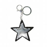 Sleutelhanger Glitter ster #
