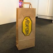 Papier draagtas Vibram 22x47/11cm #