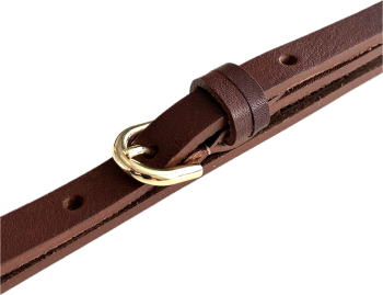 Sandra dames riem 15mm + gouden gesp #