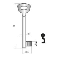 Basi baardsleutel 2000L-2 Nemef 1st #