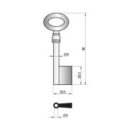 Basi baardsleutel 1214G #