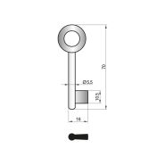 Basi baardsleutel 225G #