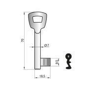 Basi baardsleutel 2000-6 Nemef 1st #