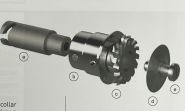 Bajonet tbv Mebus 70mm #