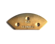 Triumph Boulevard toe-plates doublé-messing 10pr #