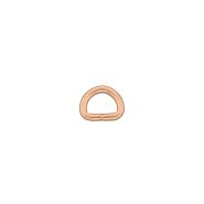 D-ring rosé goud