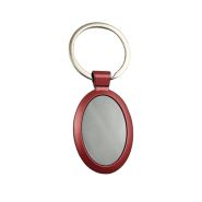Sleutelhanger 0006-0082 Graveerbare ovaal roze #