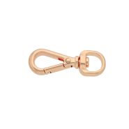 Karabijnhaak mini rosé goud