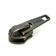 YKK Spiraal trekker nr.8 geremd brons