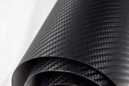 Carbonlook zwart 12.5cm breed rol à 20mtr