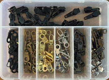 Zipper & YKK assortibox à 90st #